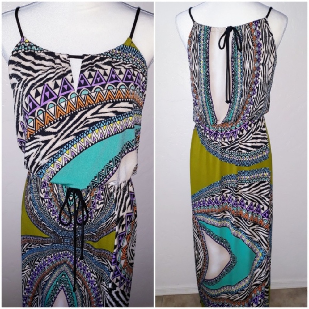 Multi Colored Maxi Dress